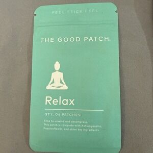The Good Patch - Relax Patch - 1 Pack 4 Patches